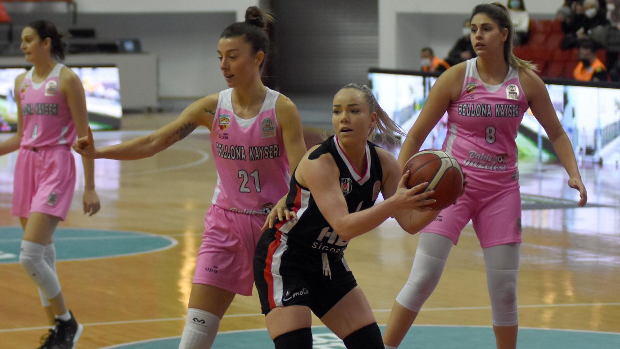 Kadın basketbolda Beşiktaş kazandı!