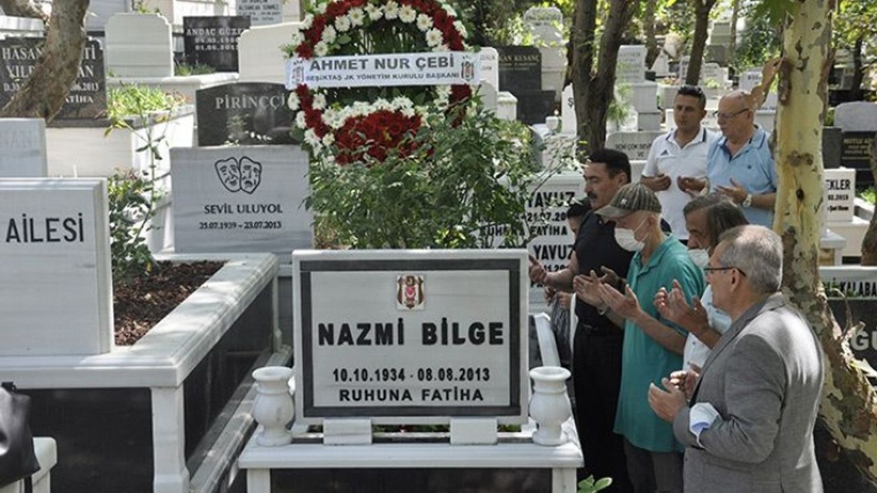 Beşiktaş'ta Nazmi Bilge anıldı