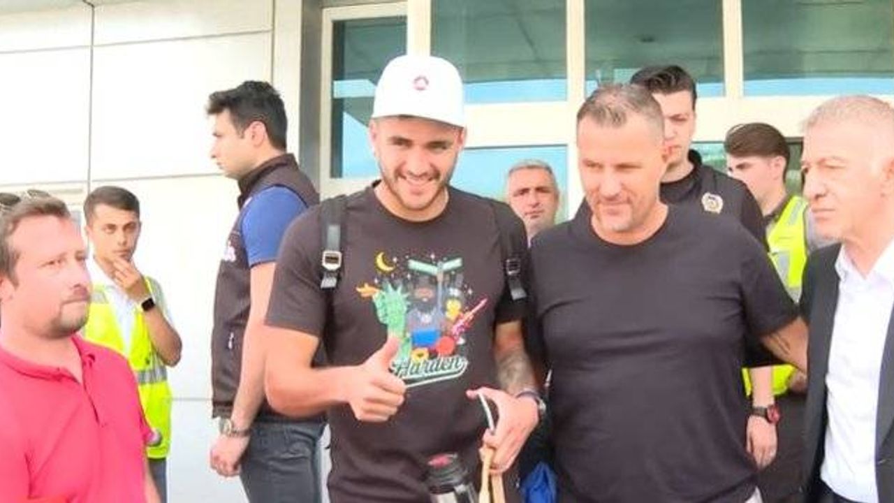 Maxi Gomez, Trabzonspor için İstanbul'da