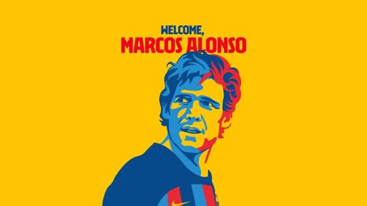 Barcelona, Marcos Alonso'yu transfer etti!