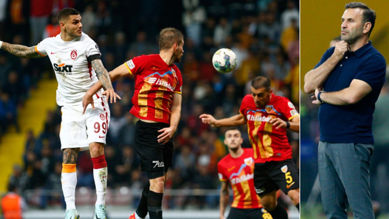 Galatasaray'da gol sıkıntısı sürüyor