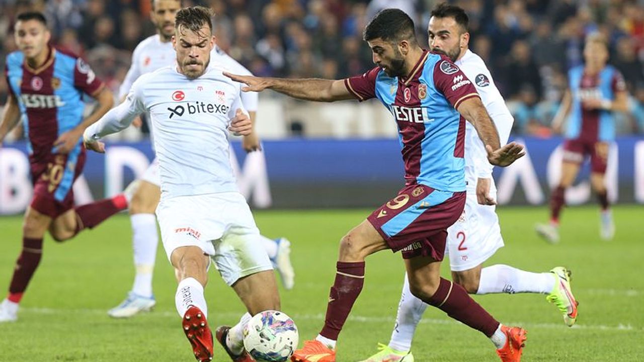 Trabzonspor: 1 - Sivasspor: 0 MAÇ SONUCU