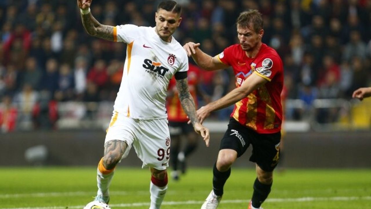 Kayserispor - Galatasaray: 2-1 | MAÇ SONUCU