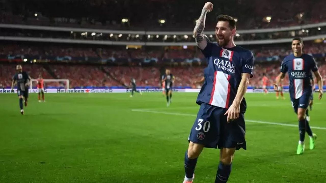 Messi'den rekor gecesi