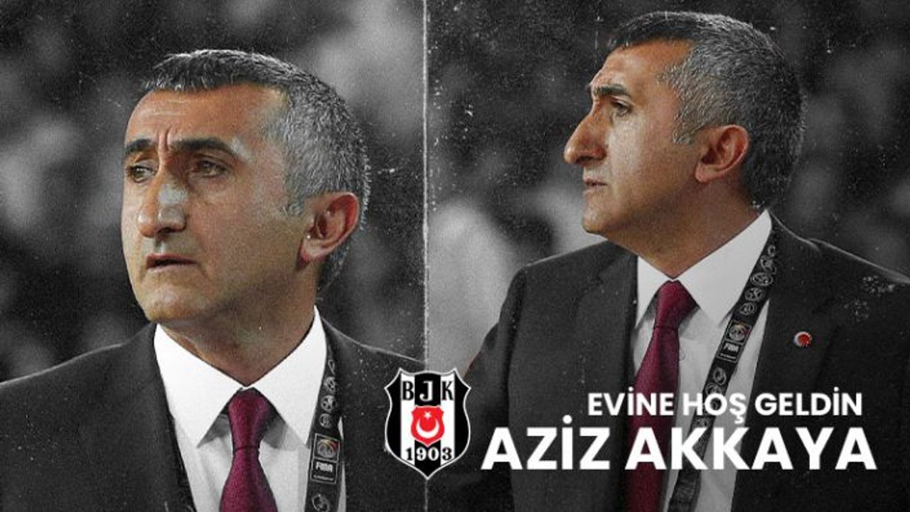 Aziz Akkaya, Beşiktaş GKN Kargo Takımı'nın Başantrenörü Oldu