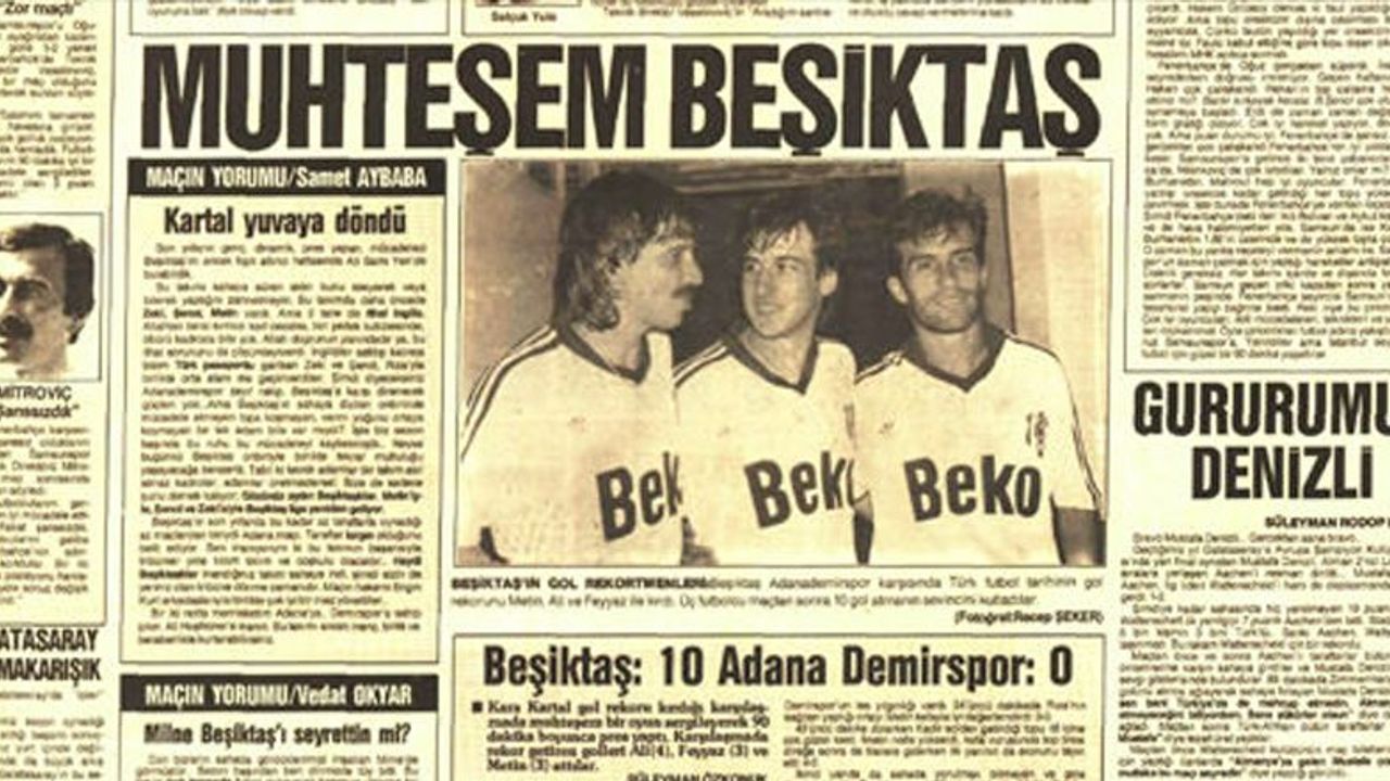 Beşiktaş'ın kaderini değiştiren Adana Demirspor maçı.