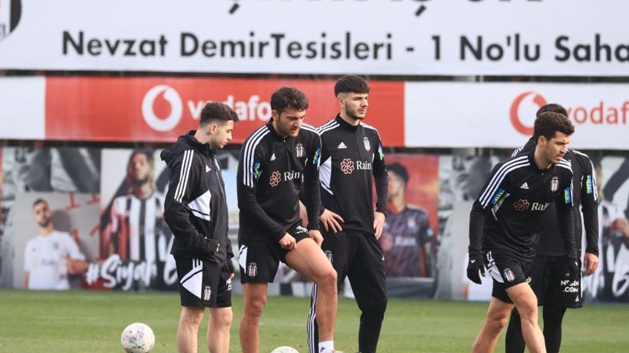 Beşiktaş, Konyaspor maçının taktiğini çalıştı