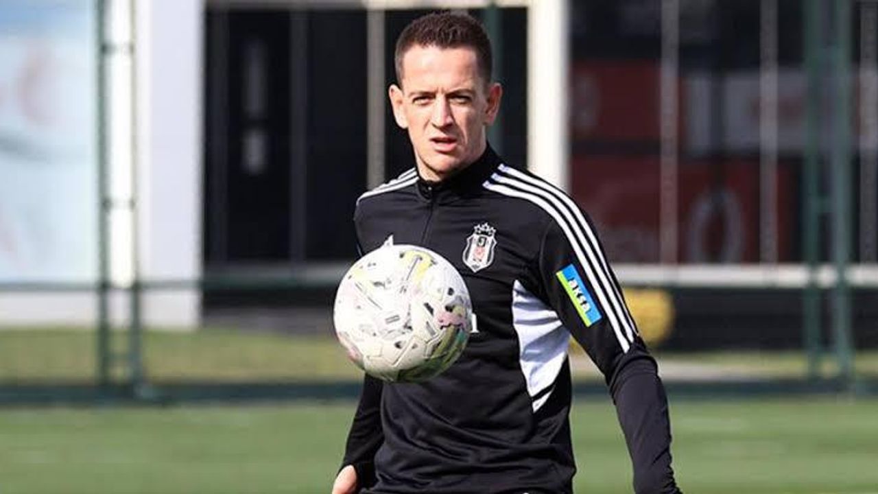Amir Hadziahmetovic Beşiktaş antrenmanında..