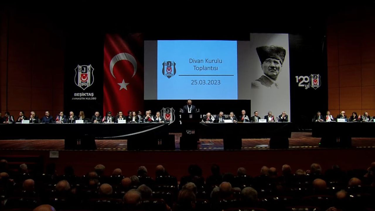 Beşiktaş Divan Kurulu Toplantısı gerçekleşiyor (CANLI izle)