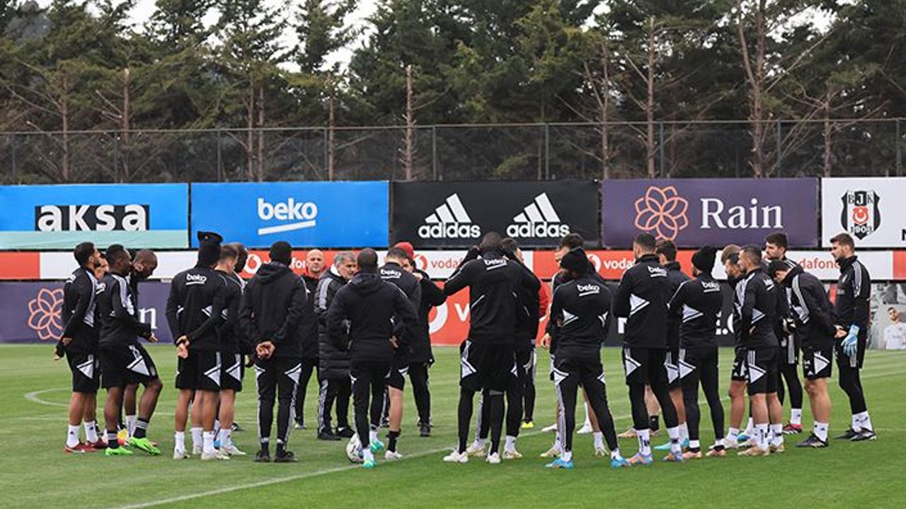 Beşiktaş, Giresunspor maçının hazırlıklarını sürdürdü