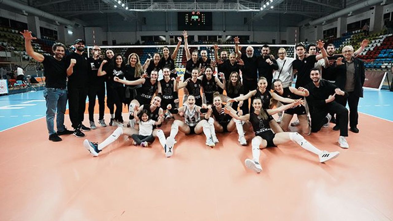 Kadınlar Voleybol 1. Ligi'nde şampiyon Beşiktaş