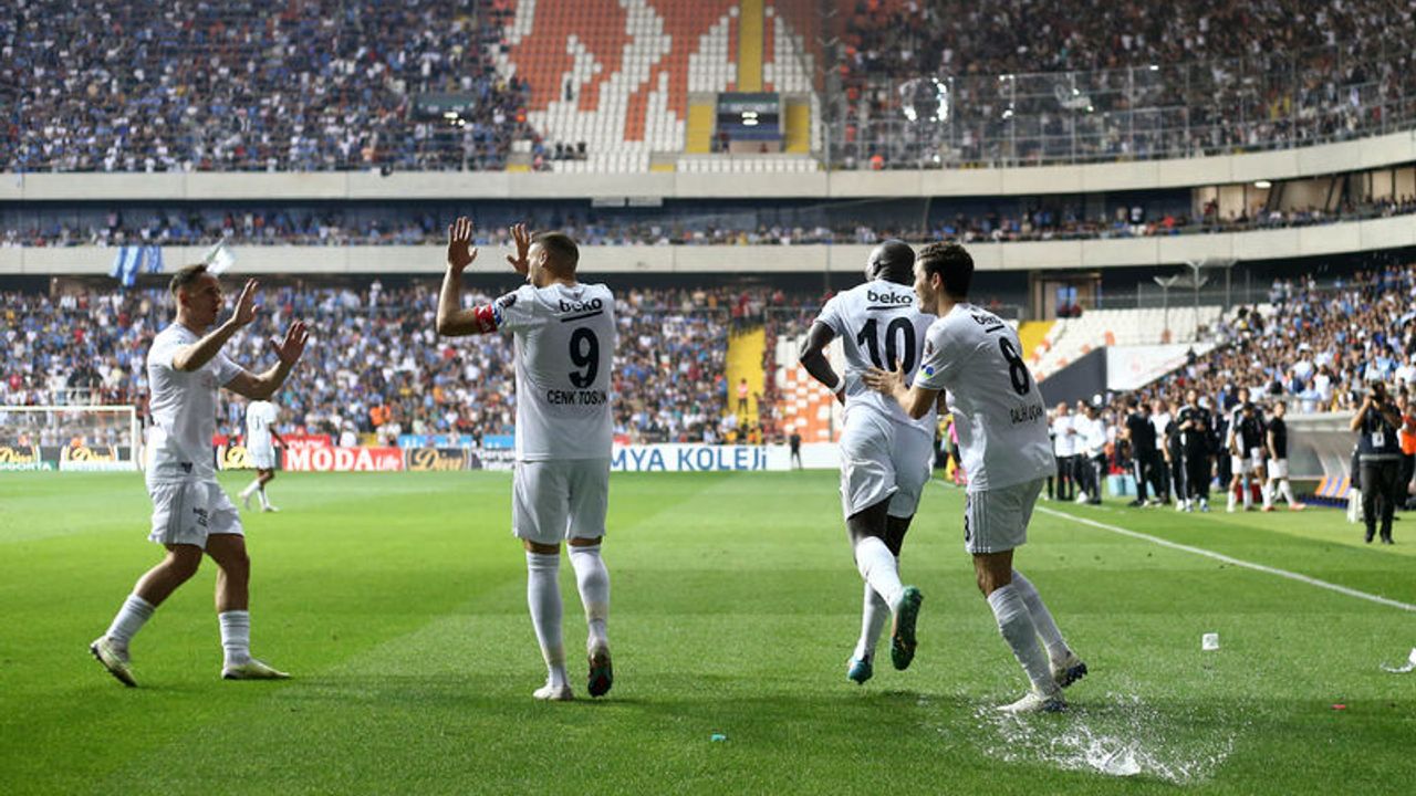 Beşiktaş, Adana Demir'i ezdi geçti! 4 gollü zafer