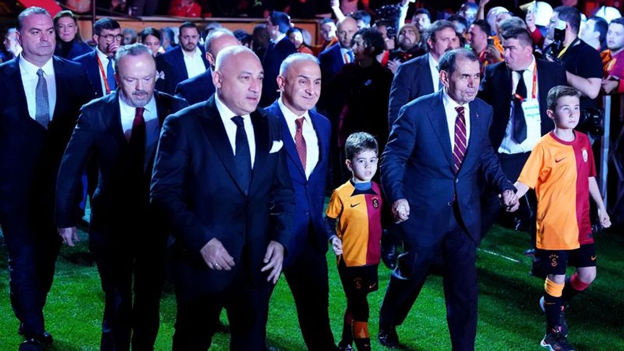TFF’den Galatasaray’a destan gibi kutlama!