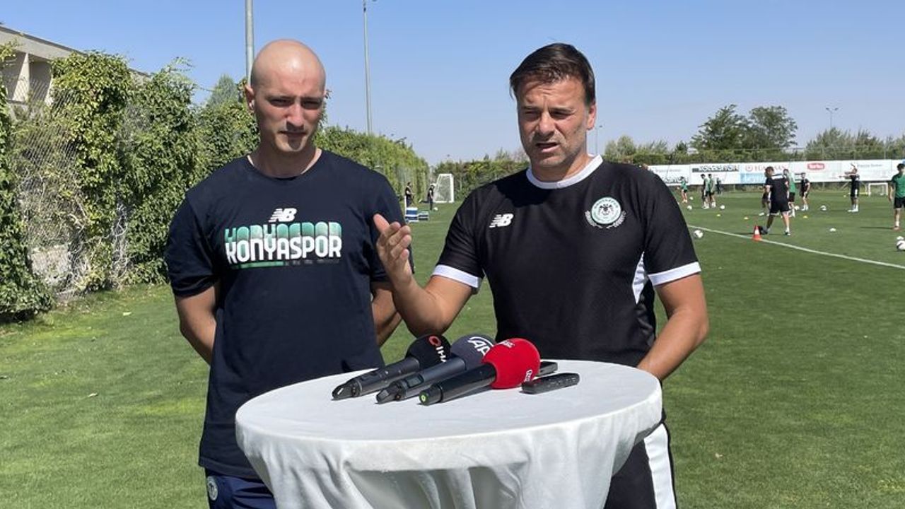 Konyaspor Teknik Direktörü Stanojevic'ten Beşiktaş açıklaması!