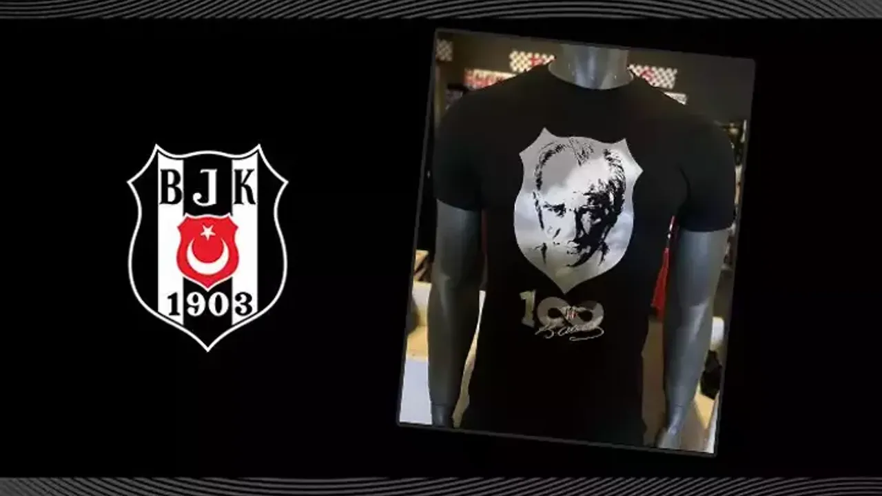 Beşiktaş'tan Cumhuriyetimizin 100'üncü yılına özel tişört