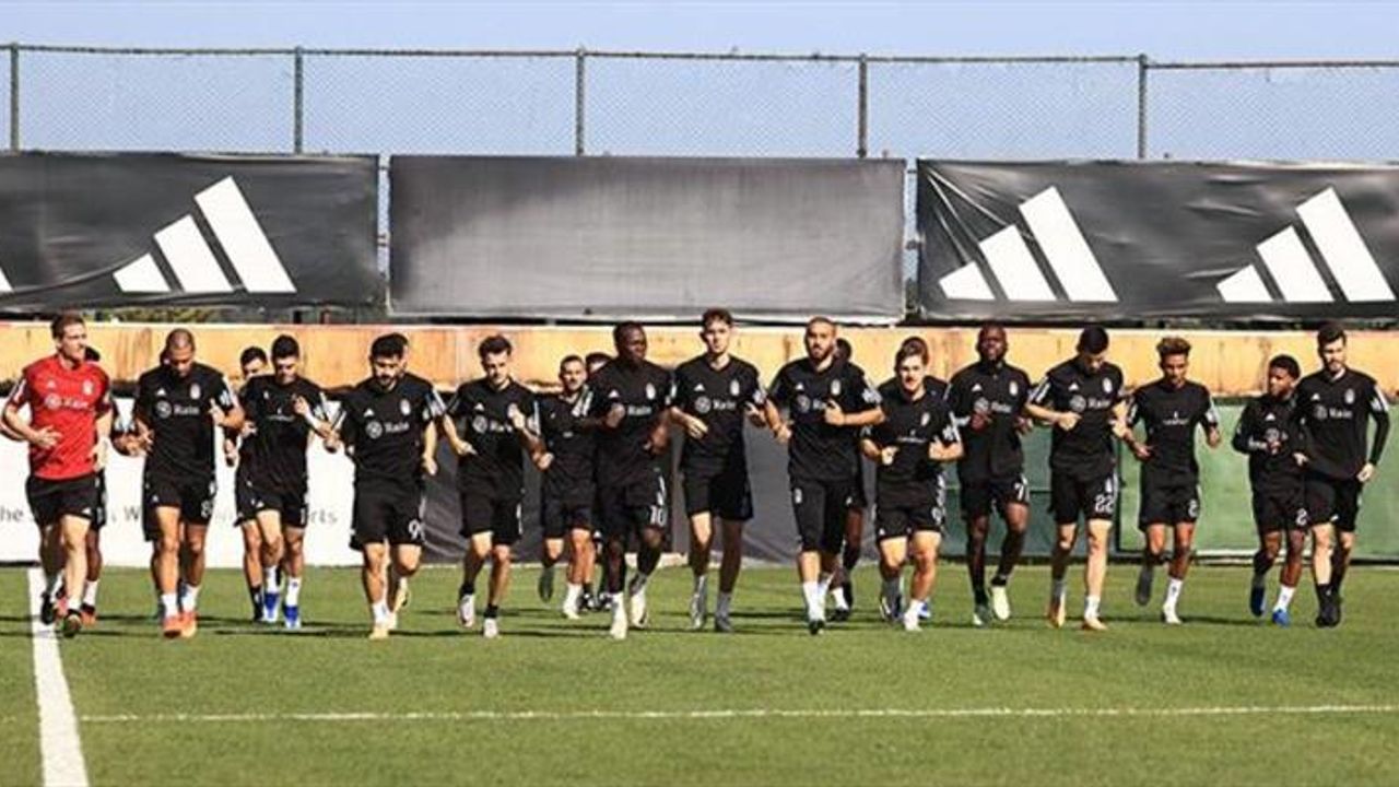 Beşiktaş Gaziantep FK maçının hazırlıklarına başladı