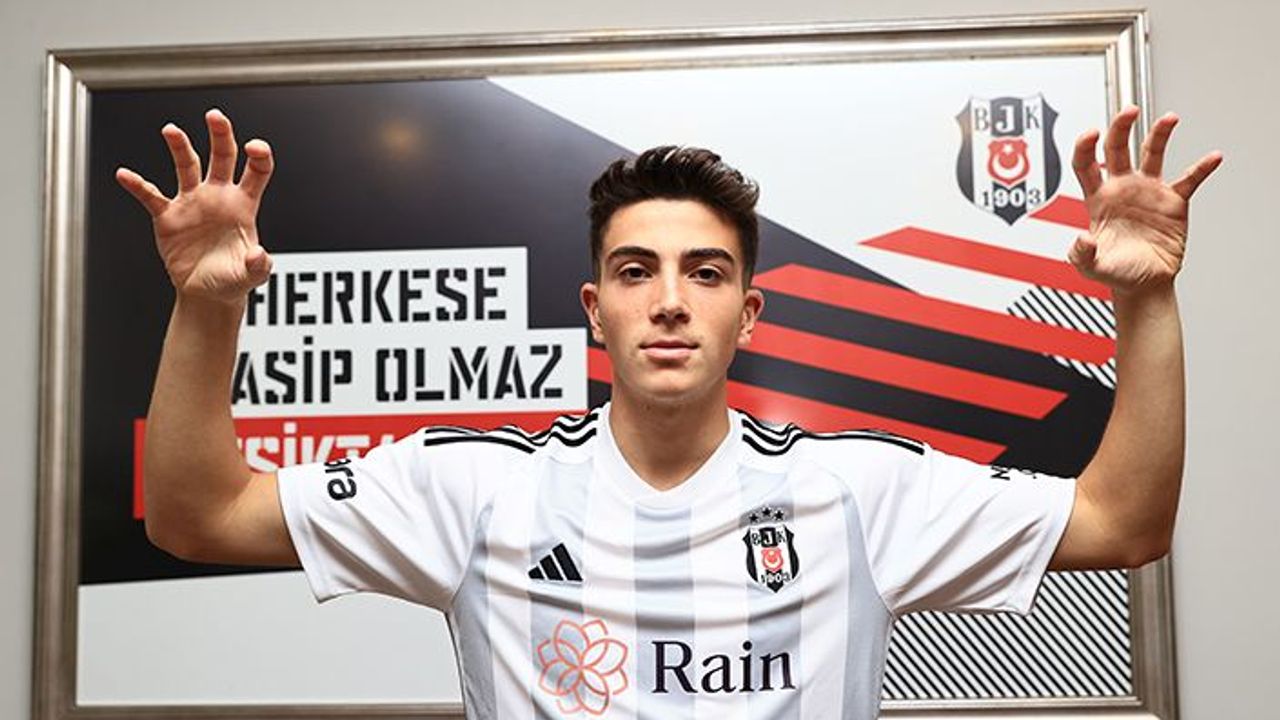 Beşiktaş genç isimle resmen imzaladı
