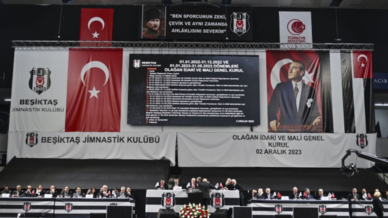 CANLI | Beşiktaş'ta mali genel kurul yapılıyor