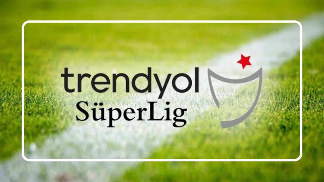 Trendyol Süper Lig'de ilk yarı sona erdi.