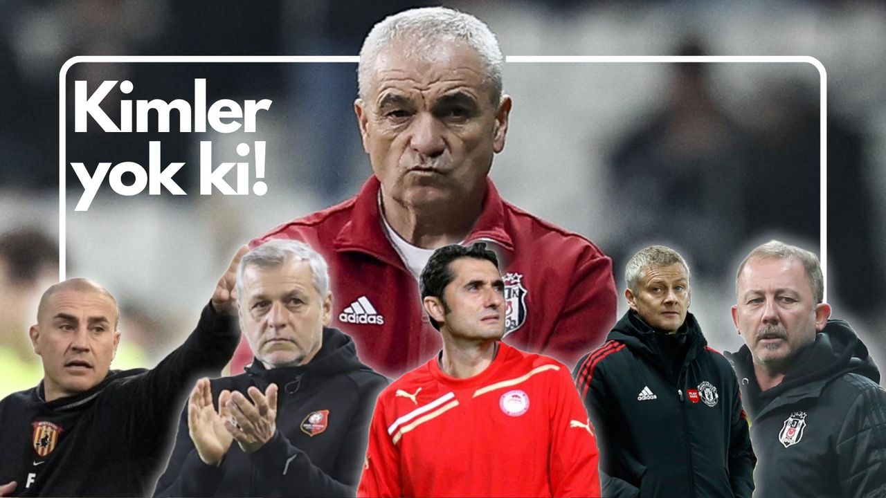 Beşiktaş'ta Teknik Direktör Borsası!