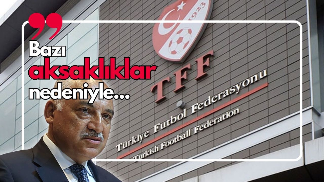 TFF, Fenerbahçe ve Galatasaray'dan ortak açıklama.