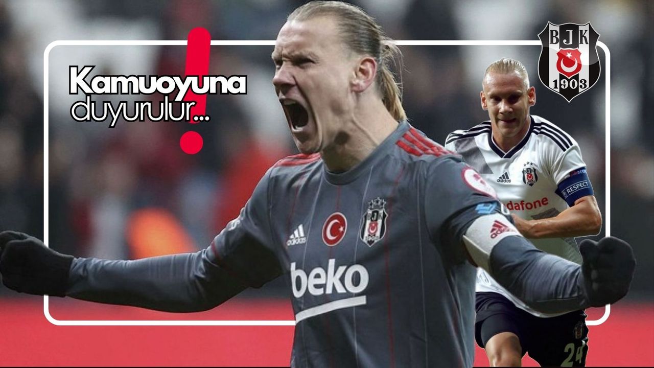 Beşiktaş'tan Domagoj Vida açıklaması