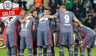 Bursaspor - Beşiktaş karşılaşmasından yansıyanlar