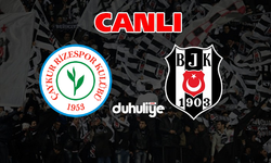 Süper Lig 18. Hafta: Çaykur Rizespor - Beşiktaş (CANLI YAYIN)