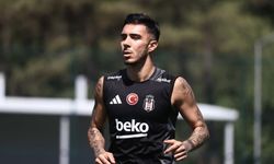 Emirhan Topçu Beşiktaş'ta ilk antrenmanına çıktı