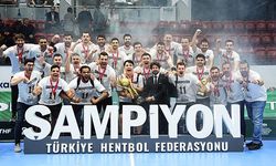 Beşiktaş Hentbol Takımı kupasına kavuştu!