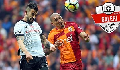 Galatasaray-Beşiktaş karşılaşmasından yansıyanlar!