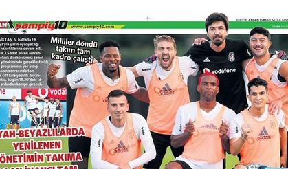 Gazetelerde günün Beşiktaş manşetleri (14.09.2018)