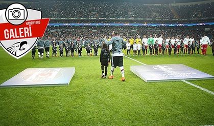 Beşiktaş - Bayern Münih karşılaşmasından yansıyanlar