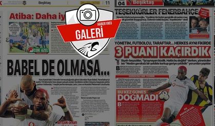 Gazetelerde günün Beşiktaş manşetleri (26.09.2018)