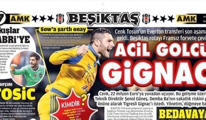 Gazetelerde günün Beşiktaş manşetleri (28.12.2017)