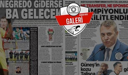 Gazetelerde günün Beşiktaş manşetleri (30.03.2018)