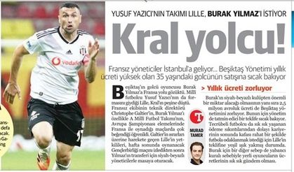 Gazetelerde günün Beşiktaş manşetleri (24 Temmuz)