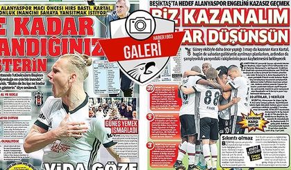 Gazetelerde günün Beşiktaş manşetleri (31.03.2018)