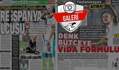 Gazetelerde günün Beşiktaş manşetleri (15.10.2018)