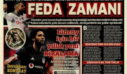 Gazetelerde günün Beşiktaş manşetleri (5 Nisan 2020)