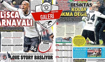 Gazetelerde günün Beşiktaş manşetleri (12.02.2018)