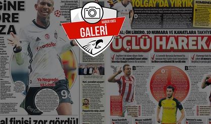 Gazetelerde günün Beşiktaş manşetleri (15.05.2018)