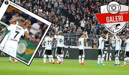 Beşiktaşlı futbolculardan galibiyet paylaşımları!