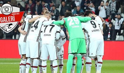 Beşiktaş - Gençlerbirliği karşılaşmasından yansıyanlar