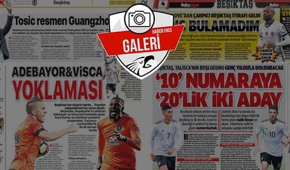 Gazetelerde günün Beşiktaş manşetleri (01.06.2018)