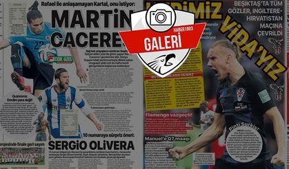 Gazetelerde günün Beşiktaş manşetleri (11.07.2018)