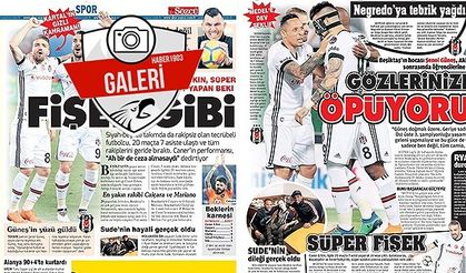 Gazetelerde günün Beşiktaş manşetleri (15.04.2018)