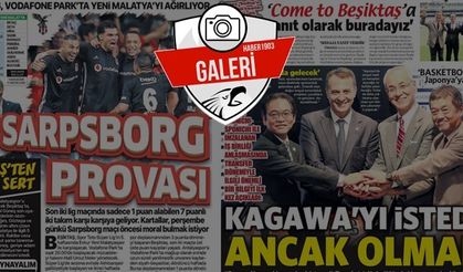 Gazetelerde günün Beşiktaş manşetleri! (15.09.2018)