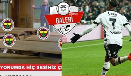 Beşiktaş'ın derbi zaferinin ardından güldüren capsler!