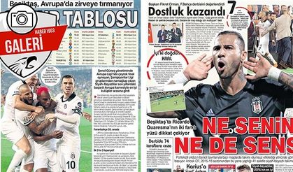 Gazetelerde Beşiktaş manşetleri (27.09.2018)